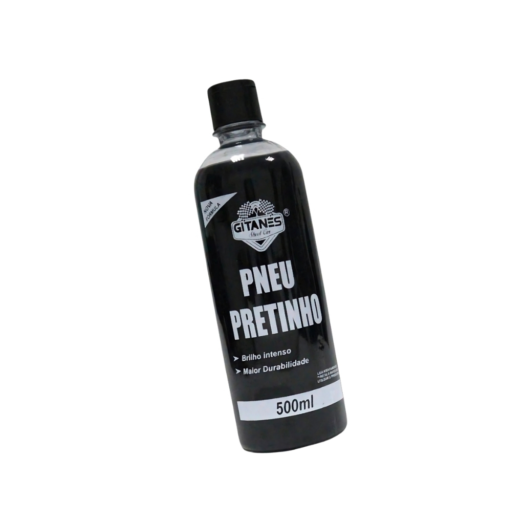 Pretinho Brilho Intenso Para Pneu Gitanes 500ml