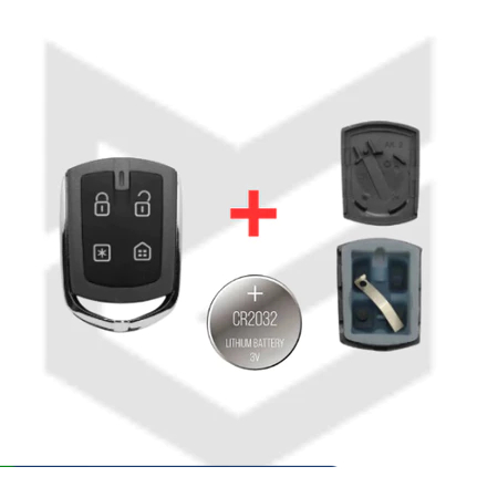 Capa Carcaça Controle Alarme Pósitron Pxn52 Px42 Dpn52 Dpn54 Pxn48 Px46 + Bateria em Oferta na Shopee