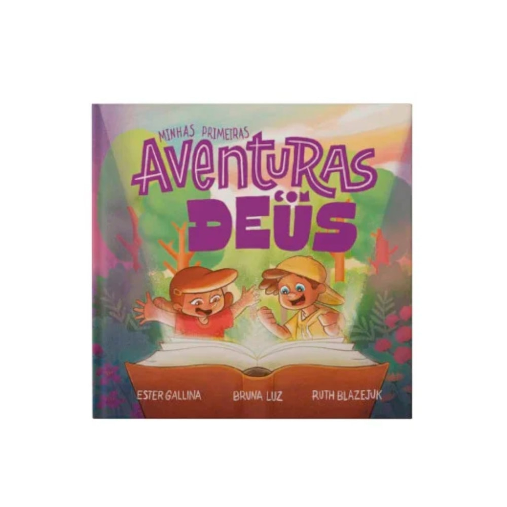Minhas Primeiras Aventuras com Deus | Ester Gallina, Bruna Luz e Ruth Blazejuk em Oferta na Shopee