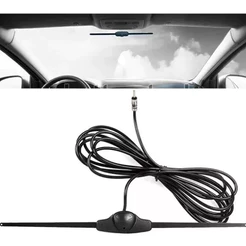 Antena Interna Automotiva Rádio Am Fm Universal Cinoy Parabrisa Carro Onibus Caminhão