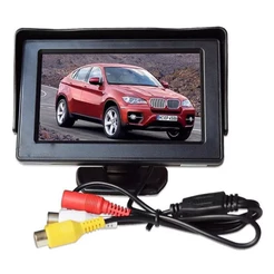 Tela Monitor Veicular Para Camera de Ré 4.3 Polegadas Vídeo Lcd Para Câmera Re