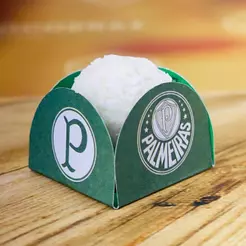 40~200 PORTA FORMINHA PALMEIRAS FESTCOLOR (CHOCO)