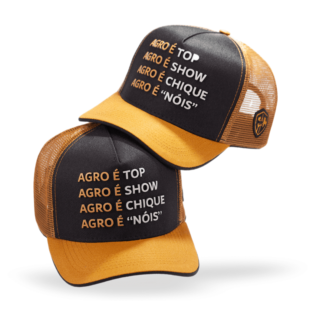 Boné Trucker Telinha Agro é Nóis Agro é Show Agro é Chique Agro é Top