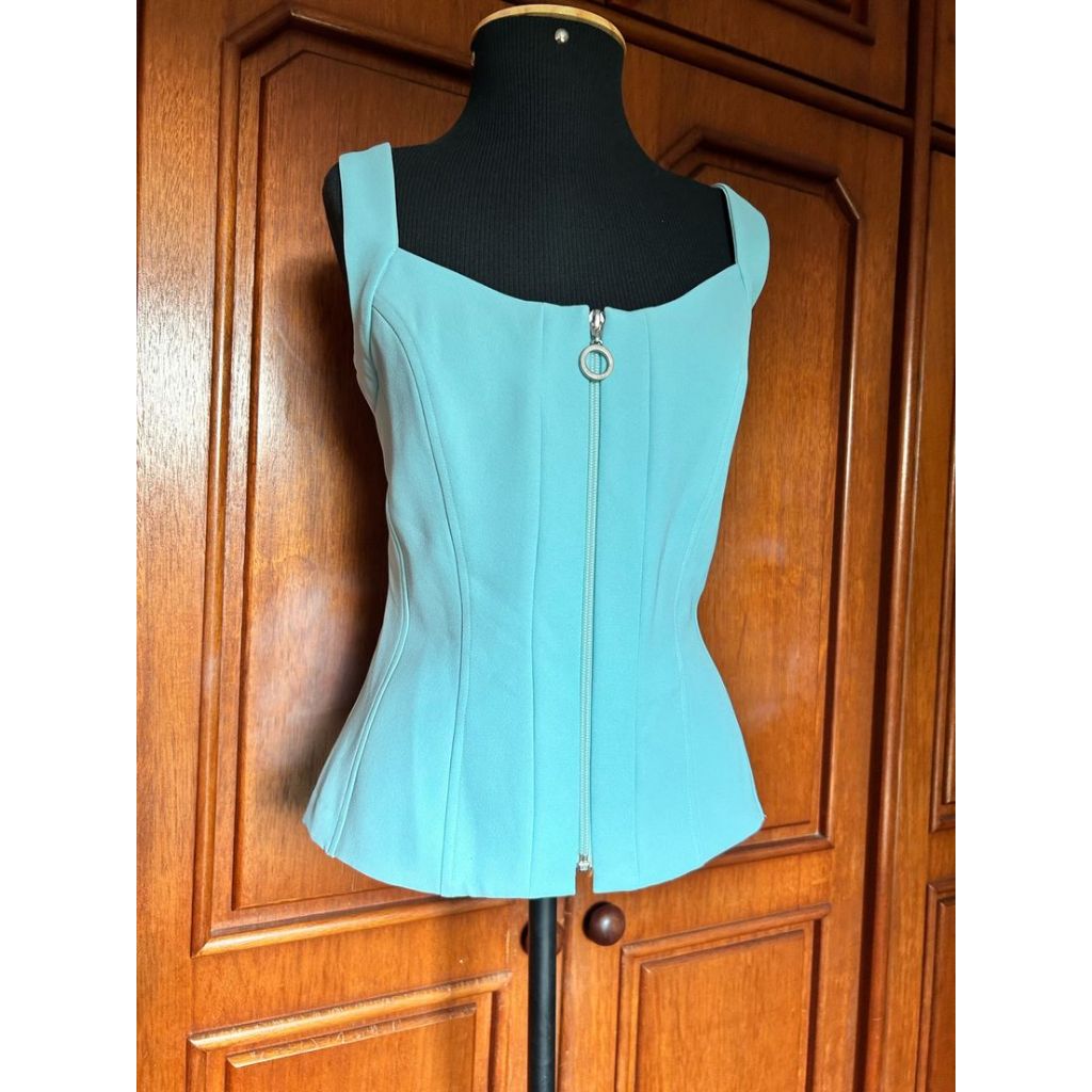 Blusa Alfaiataria TAMANHOS VARIADOS Social Azul Rosa Lilás Preto Roxo Branca Alças, brechó