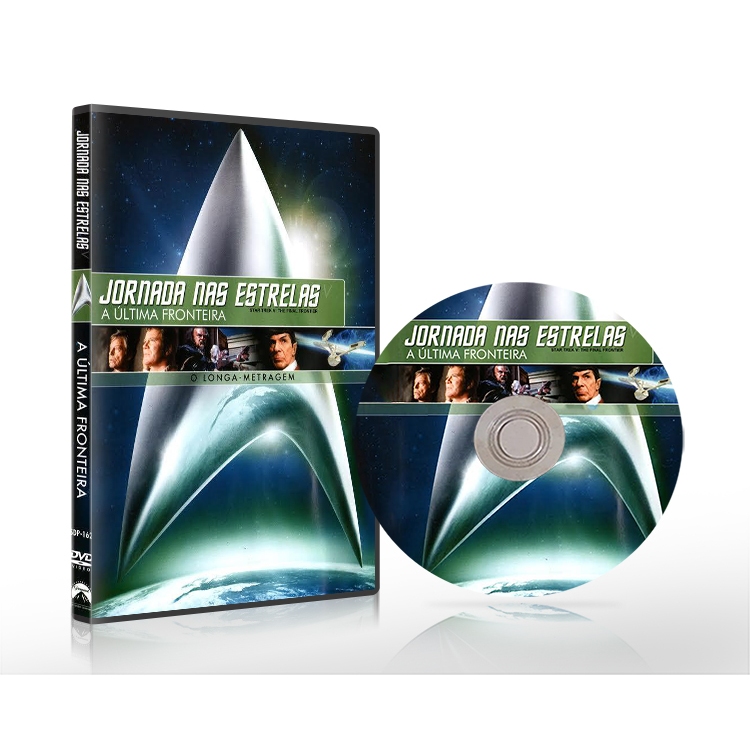 DVD Jornada nas Estrelas V - A Fronteira Final Dublado e Legendado (1989)