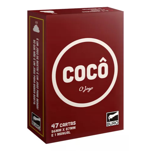NOVO JOGO DE CARTAS COCÔ GAME BURÓ CARD ORGINAL