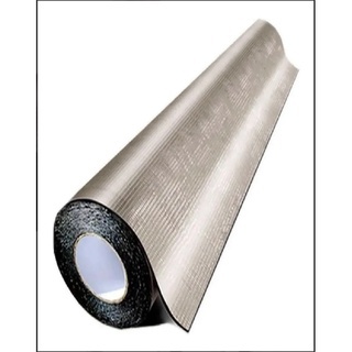 Manta Asfaltica Auto Adesiva Aluminizada 90cm x 10m Fita Veda Tudo
