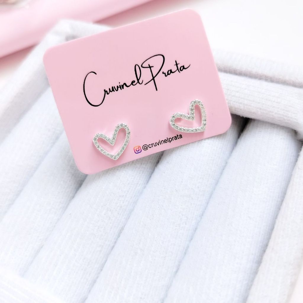 tag para brinco personalizada - com sua arte ou logo em Oferta na Shopee