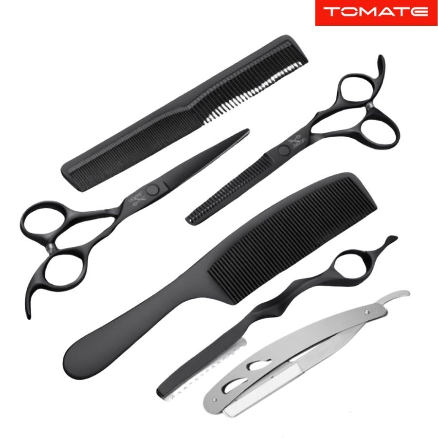 Kit De Cabeleireiro Aço Inoxidável 6 peças - Beauty