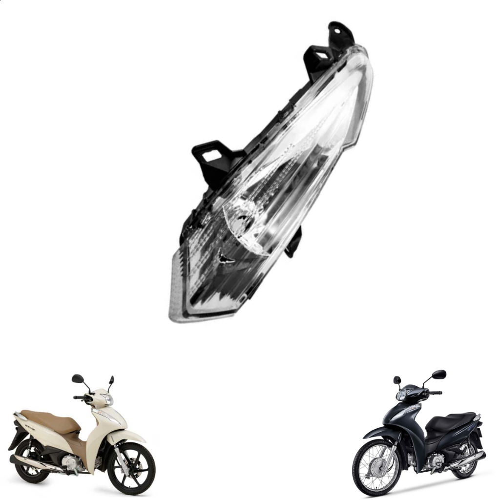 Seta Pisca Dianteiro Direito Para Biz 110i 2019 Original Plasmoto em Oferta na Shopee