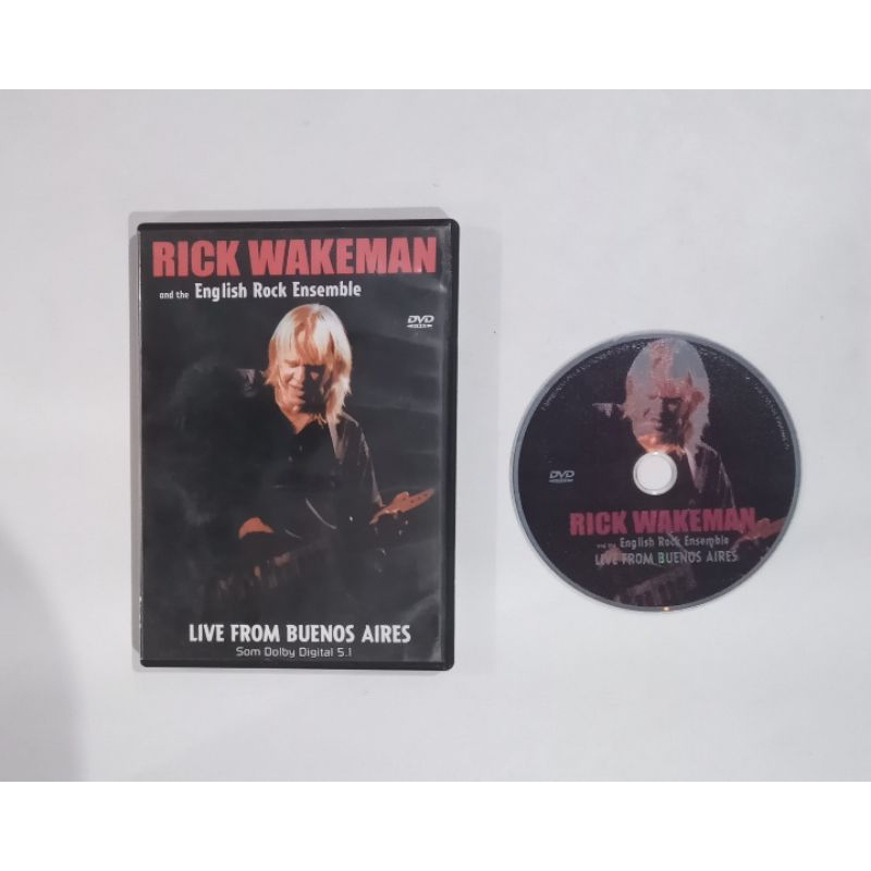 Dvd- Rick Wakeman and The English Rock Ensemble - Live From Buenos Aires