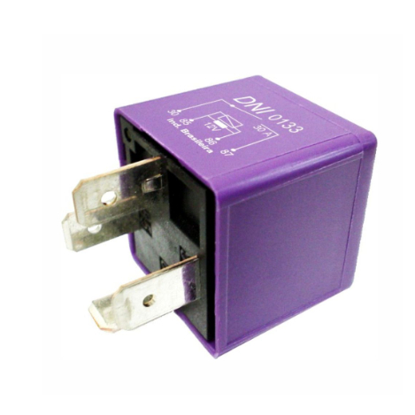 Relé da Bomba de Combus. 12V / 30A – 4 Terminais s/Suporte - DNI0133