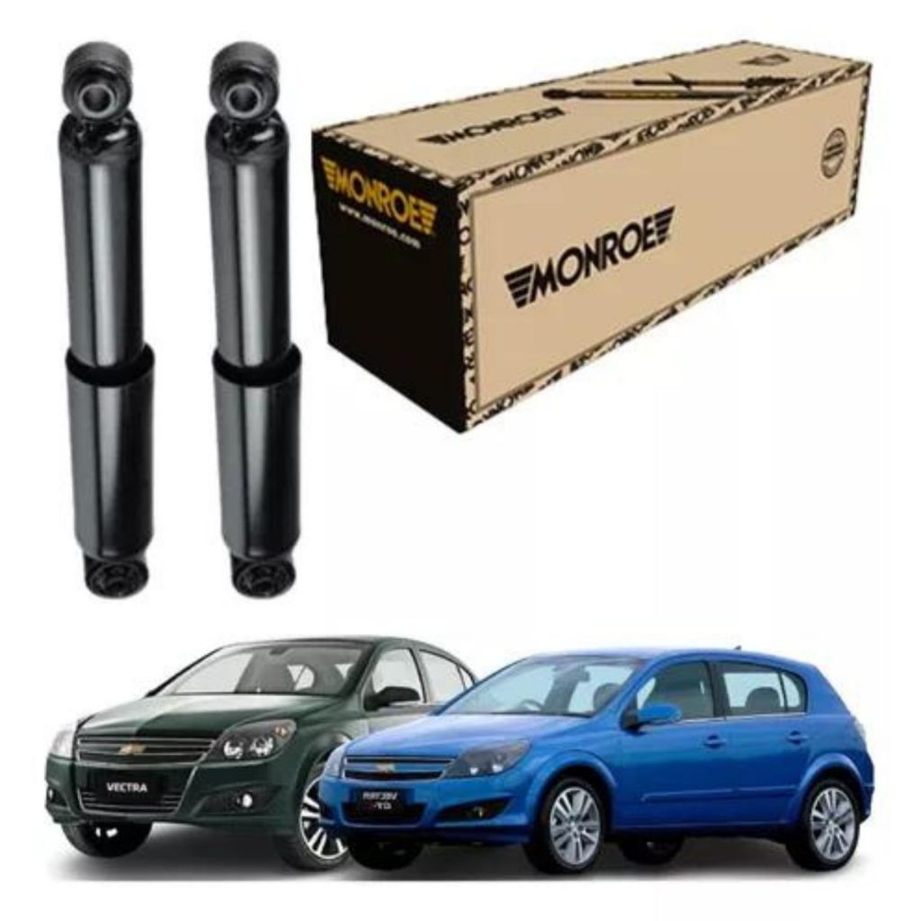 Par Amortecedor Novo Traseiro Vectra 2.0 8v 2006 A 2012