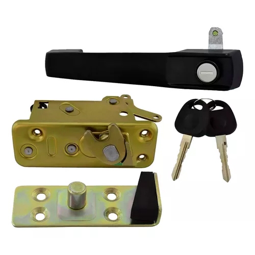 Kit Fechadura Batente Maçaneta Esq Porta Mercedes Benz 608 1113