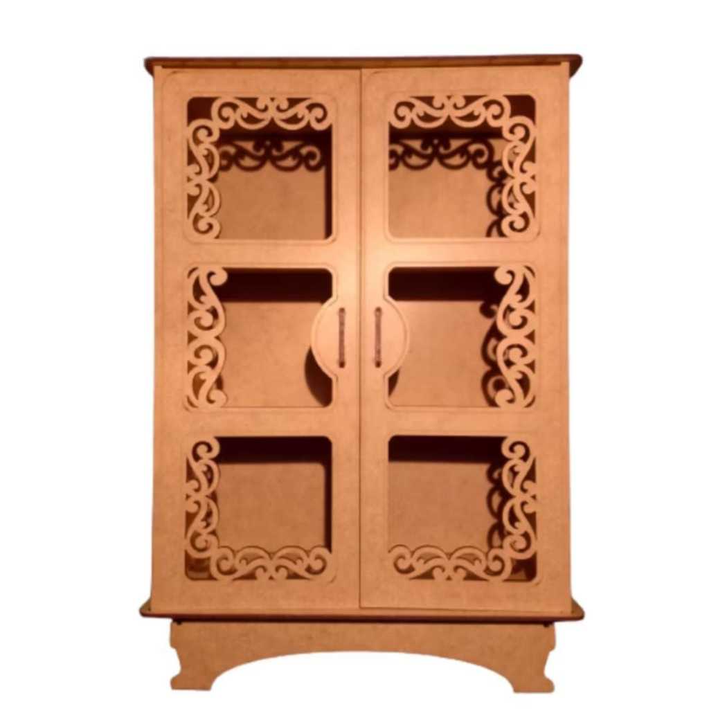 Mini Armarinho arabesco MDF /Garantimos o envio em 24 horas! em Oferta na Shopee