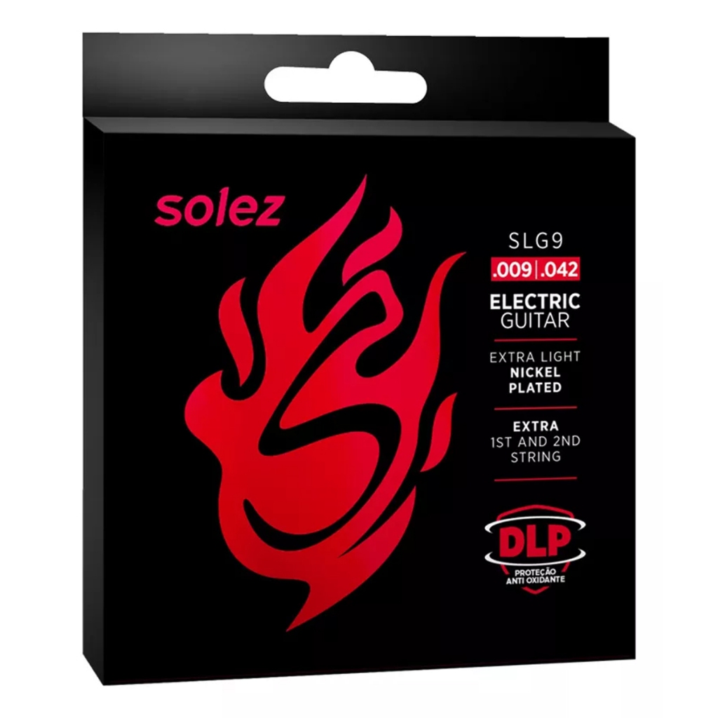 Encordoamento 6 C Solez P\ Guitarra Slg9 Dlp Calibre 0.9 - Hobbies & Collections