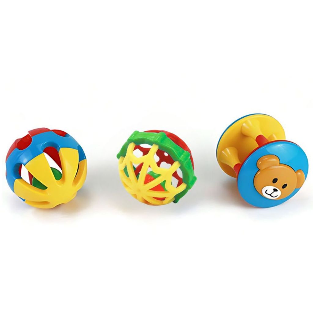 Chocalhos Divertidos para Bebes Brinquedos para Crianças Bebê Sensorial Chocalho Bebê 3pçs 2 pçs