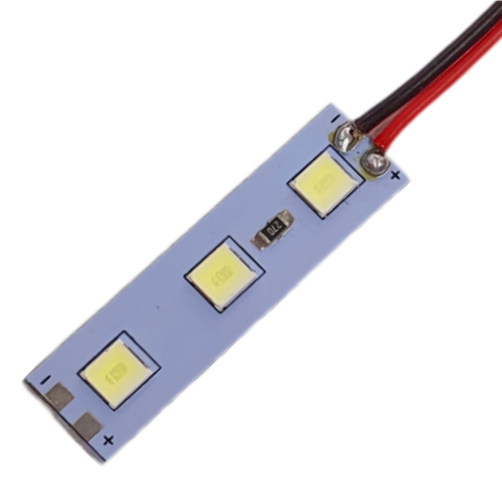 Led Luminária P/ Nichos 12v ( Kit Com 10 Peças ) Sem Fonte Cor: BRANCO FRIO