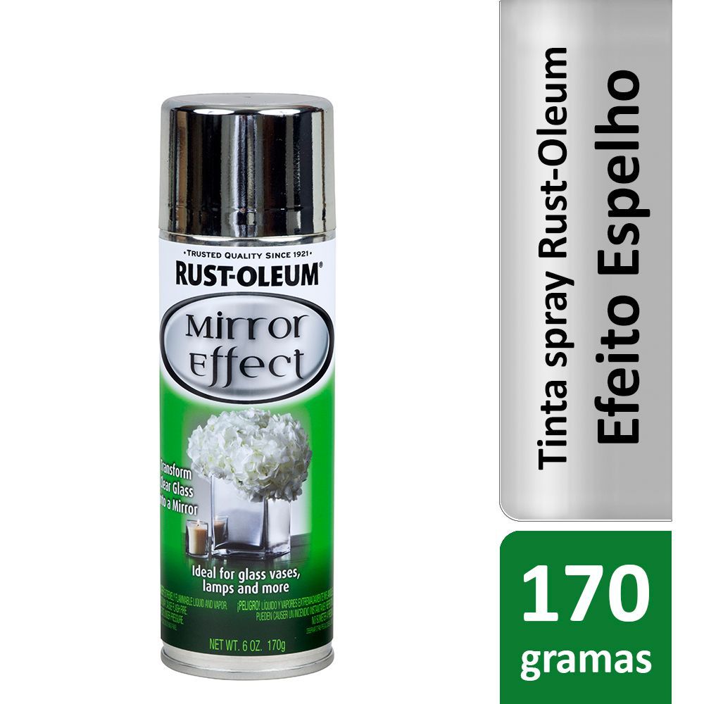Spray Efeito Espelho Mirror Effect 170g Rust Oleum em Oferta na Shopee