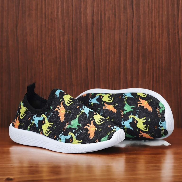 tenis infantil menino Calce Fácil Dinossauro Confortável Escola Dia a Dia Promoção