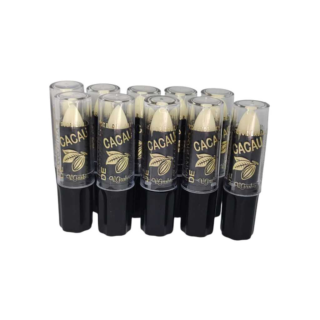 Combo com 10 unidades de manteiga de cacau para os lábios-LC em Oferta na Shopee