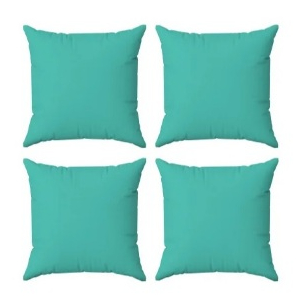 Kit 4 Almofadas Para Sofá Cheias 45x45 Decorativas Tecido Suede C/Zíper Invisível