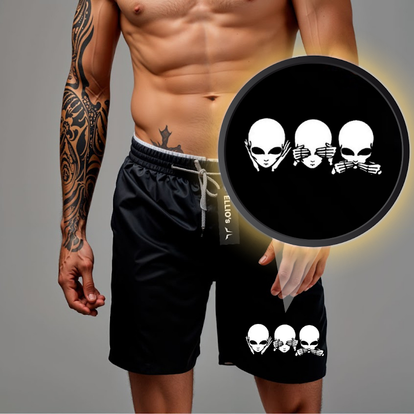 Short Mauricinho Antiodor Esportiva  MODELO 2024 ET 01 -  Academia,corrida , treino, crossfit, esportivo