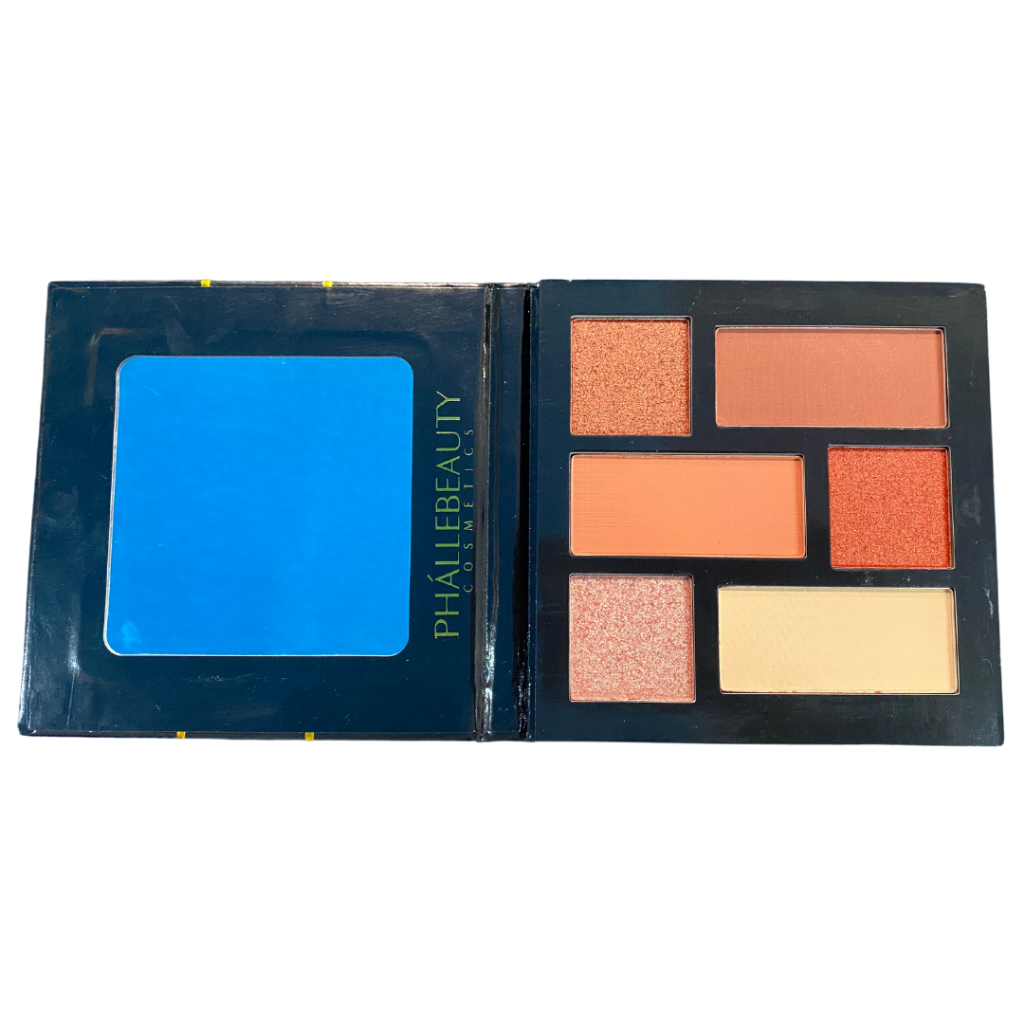 Paleta de Sombras Nude 6 Cores PhálleBeauty PH7007 em Oferta na Shopee