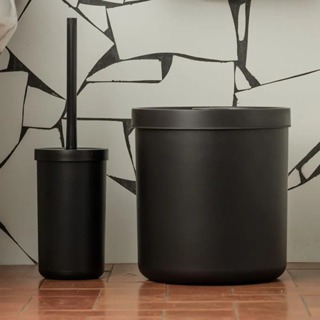 Kit Lixeira De Banheiro Cesto De Lixo E Escova Sanitária OU em Oferta na Shopee