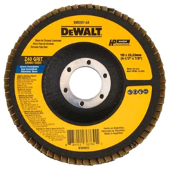 DISCO FLAP 4.1/2X7/8" G60 DEWALT