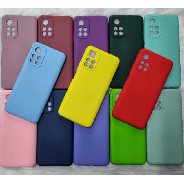Capa Capinha Para NOTE 11 5G/M4 PRO 5G e Redmi Xiaomi Silicone Aveludado