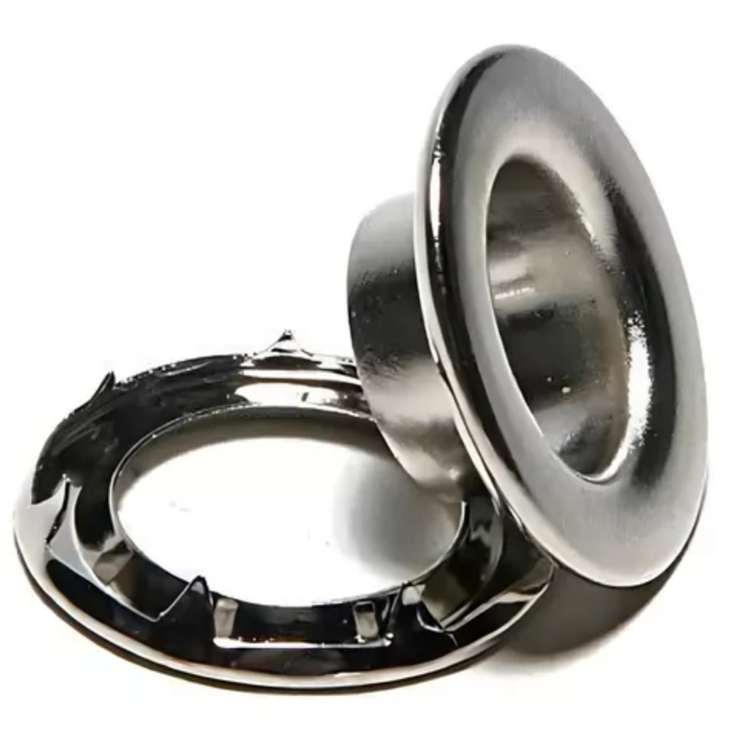 Ilhós Nº2 Com Garra 25 Unidades Para Confecção Em Geral Lonas Armarinhos Artesanatos