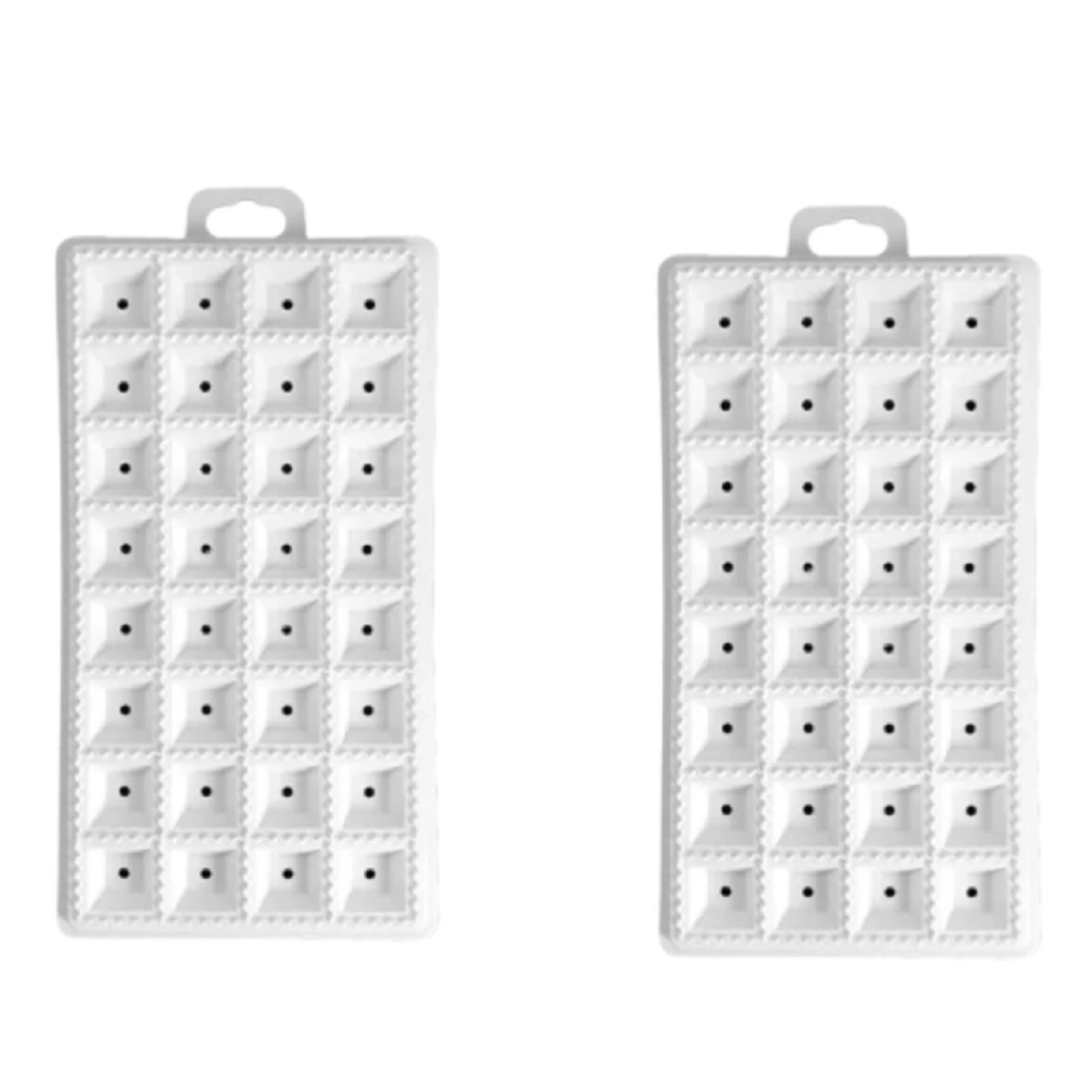 kit 02 forma raviolis mini 32 cavidades sorrentino