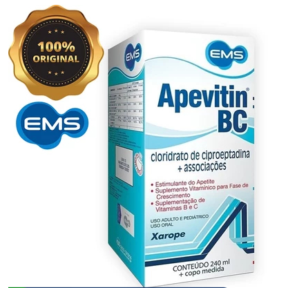 Estimulante Apetite Engordar Apevitin BC 240ml