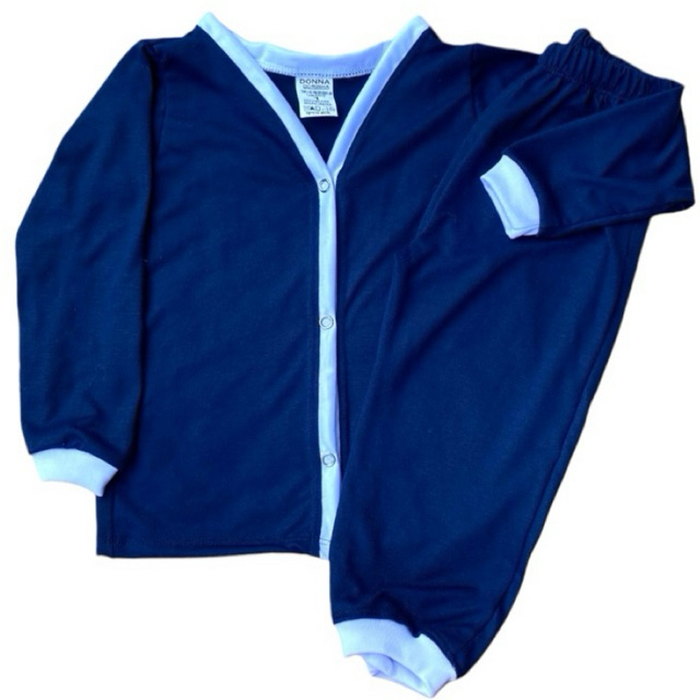 pijama infantil manga longa de  botão para menino conjunto inverno frio  pijama criança 4 estações