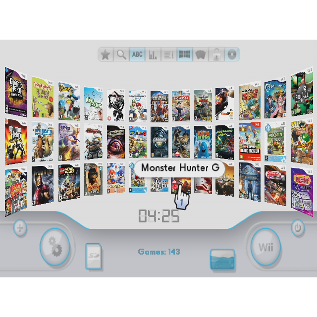 Armazenamento externo 3.0 para Wii Com Jogos Diversão garantida