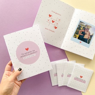 Álbum de figurinhas Personalizado te amo - figurinhas em foto casal