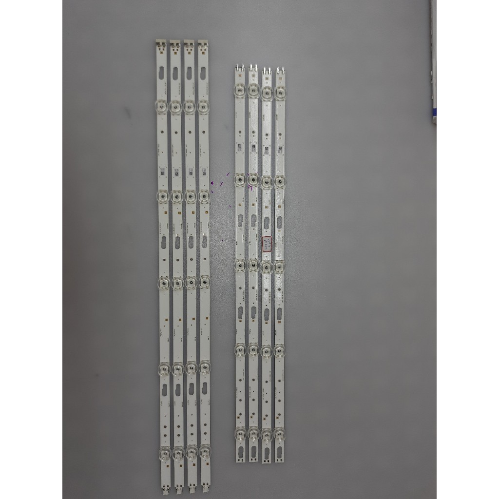 kit barras de led tv samsung un55tu7000 seminovo.