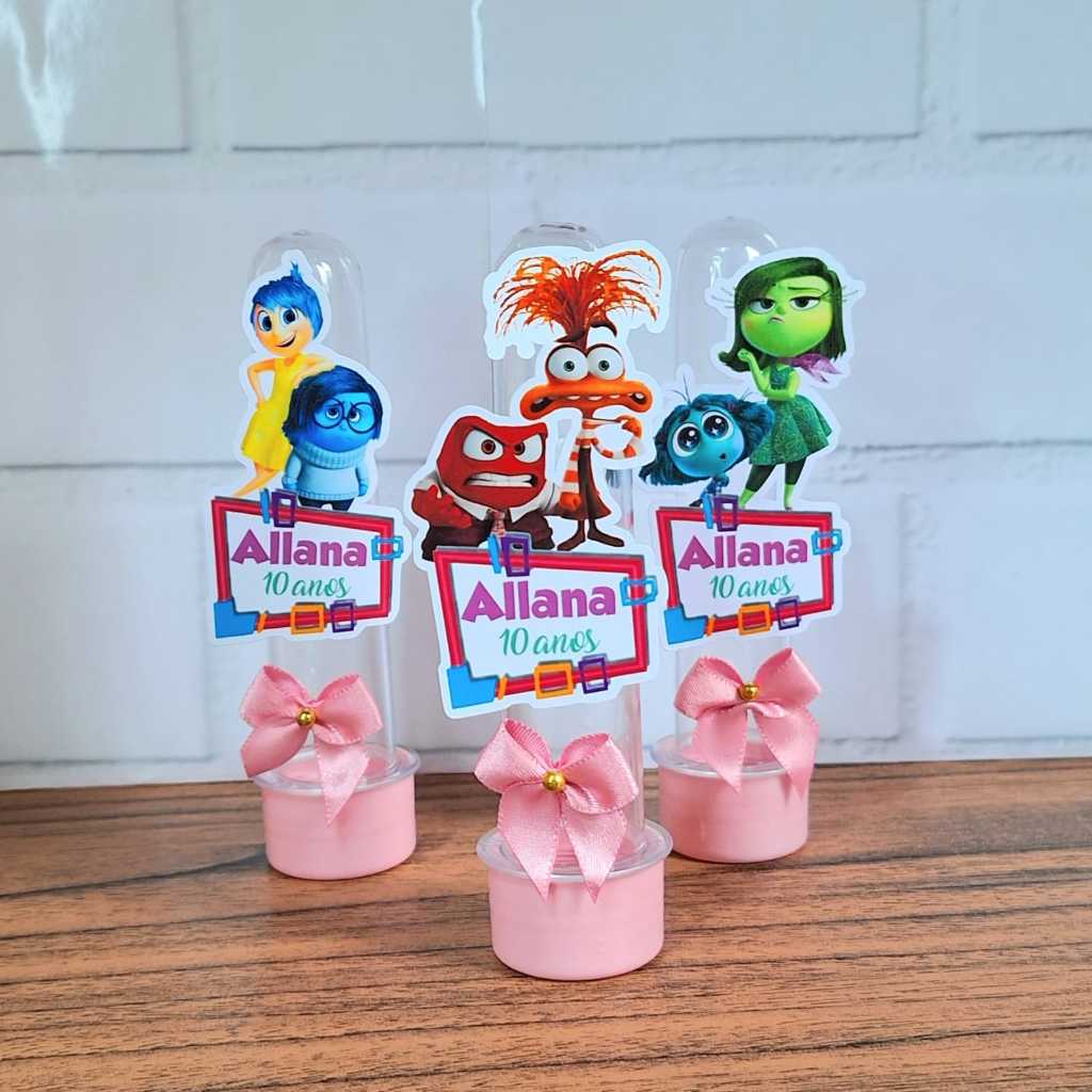 20 Tags Personalizadas DIVERTIDAMENTE Lembrancinhas Mimos personalizados