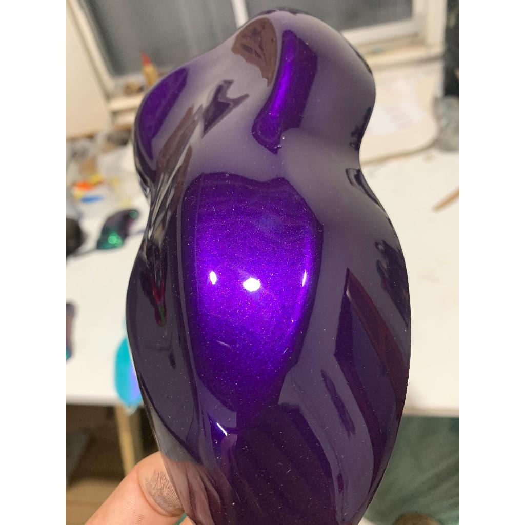 Tinta automotiva base poliester roxo TWILIGHT PURPLE PEARL BMW em Oferta na Shopee