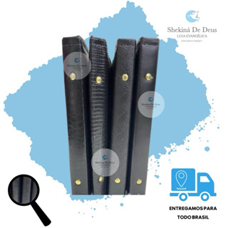 KITS COM 10 PASTAS PARA GRUPOS E CORAL TODOS OS TAMANHOS  N3 N4 N5 ( PRETAS ) em Oferta na Shopee