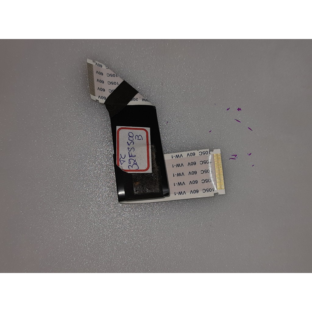cabo flat lvds tv panasonic tc-32fs500b conector pequeno