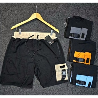 Bermuda Cargo Masculina Elastano  com 3 bolsos laterais em Oferta na Shopee