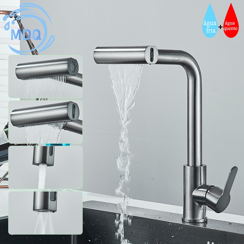 Torneira Gourmet Cozinha Com 4 funções Spray Extensor Bico Monocomando em Oferta na Shopee