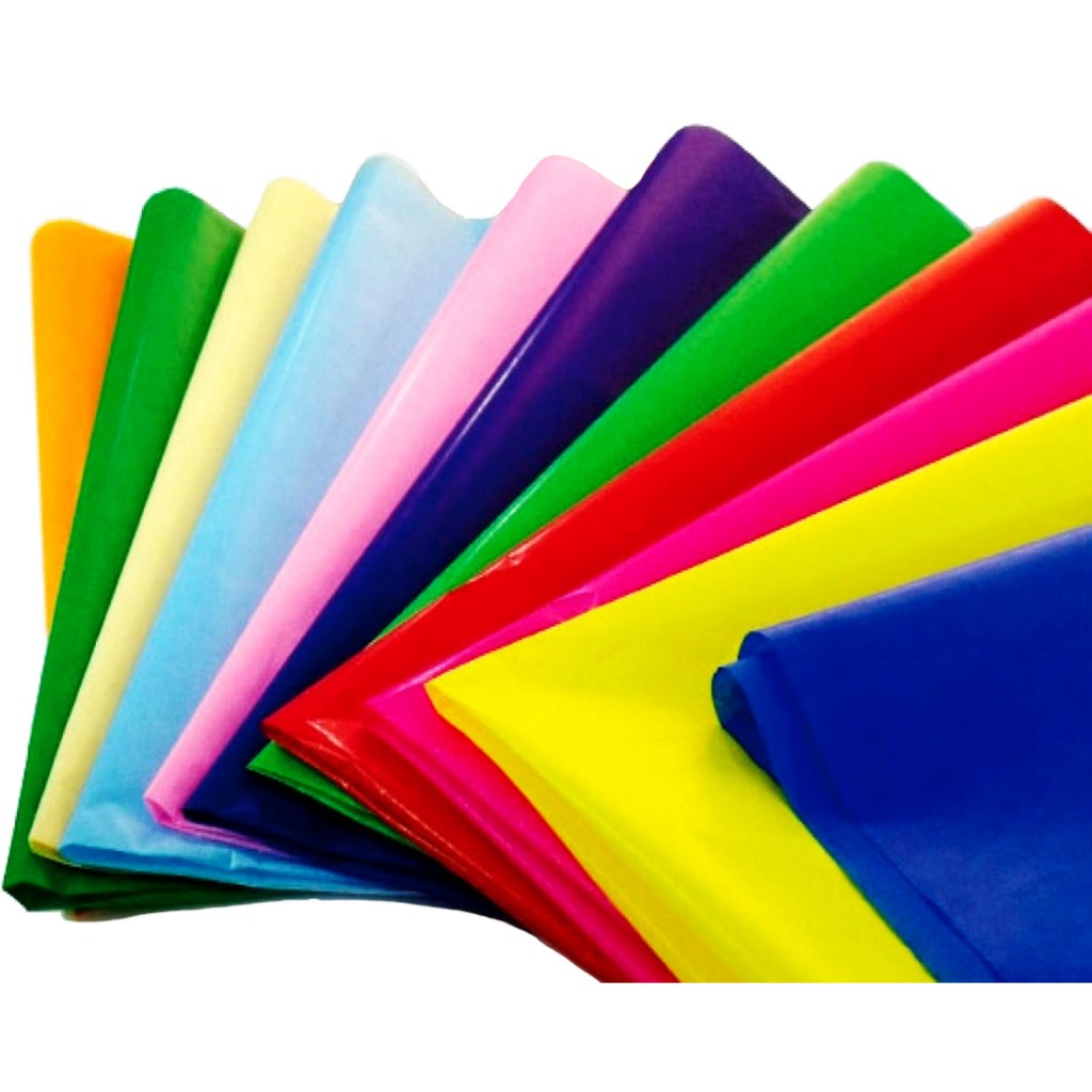 Papel de Seda 40x40 Cores C/100 em Oferta na Shopee