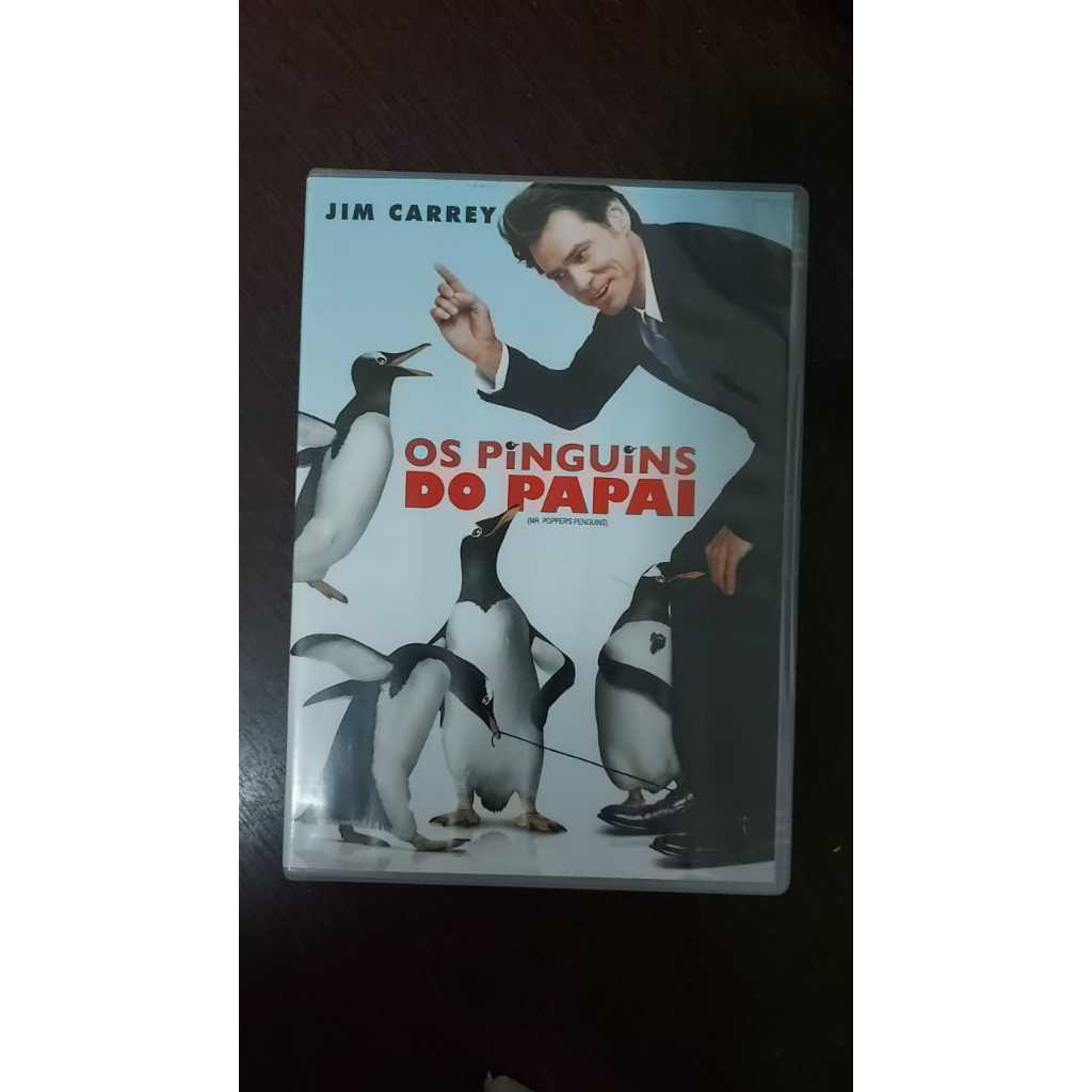 dvd Os pinguins do papai