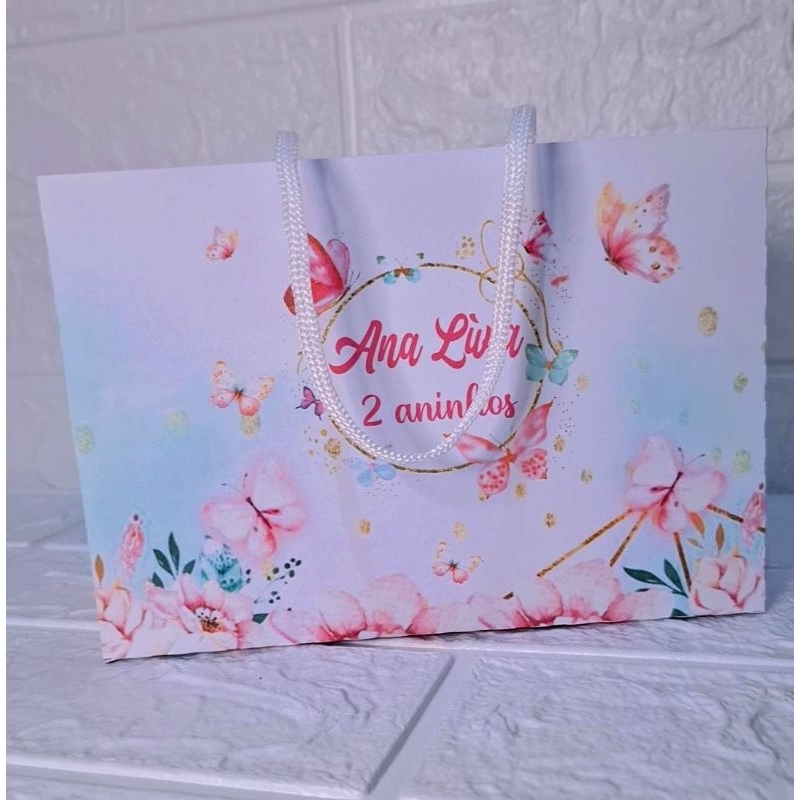 Sacolinhas Personalizadas Jardim das
Borboletas- lembrancinhas personalizadas- aniversário