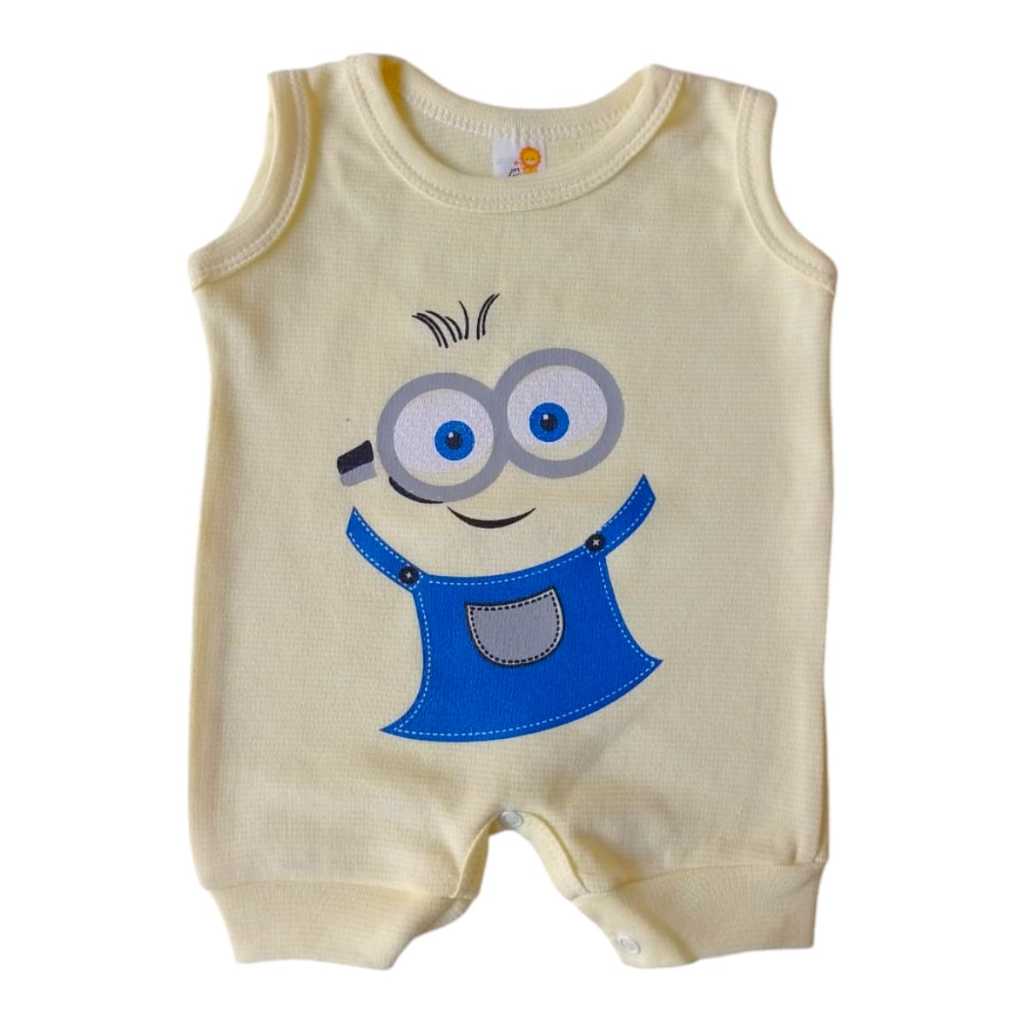 Macacão Curto Roupa De Bebe Verão Body Banho de Sol Macaquinho Macaquito