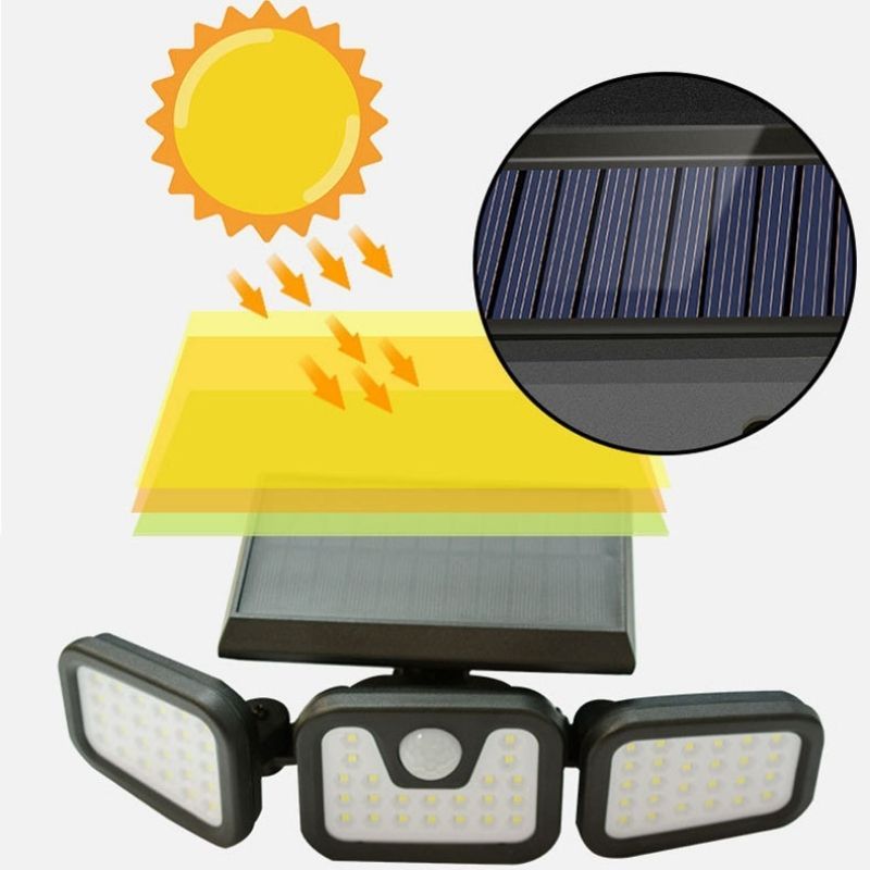 Refletor Led Solar Sensor de movimento em Oferta na Shopee