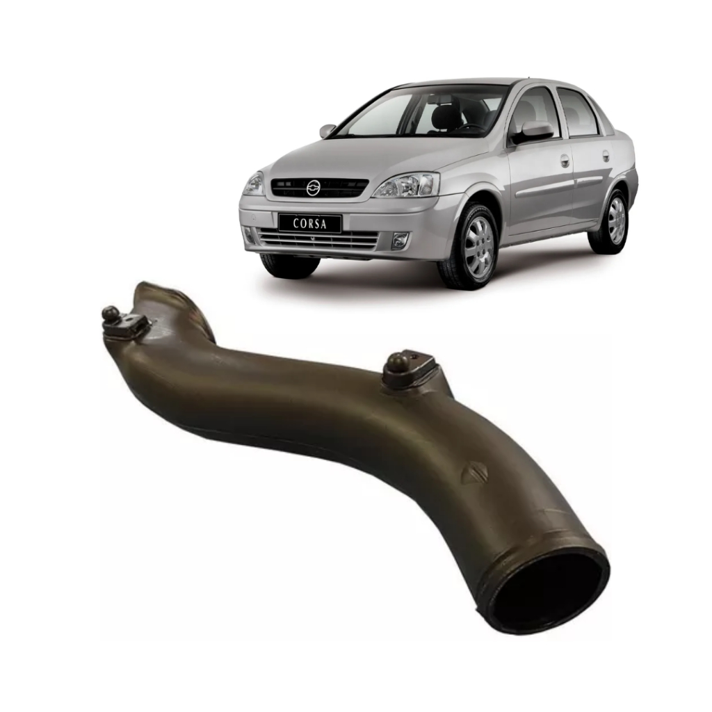 Duto tomada filtro de ar Chevrolet Corsa Meriva Montana 2002 em diante 1.0 e 1.4